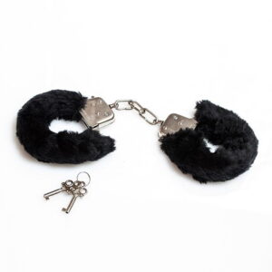 Menottes en métal avec fourrure pour couples - Boutique coquine