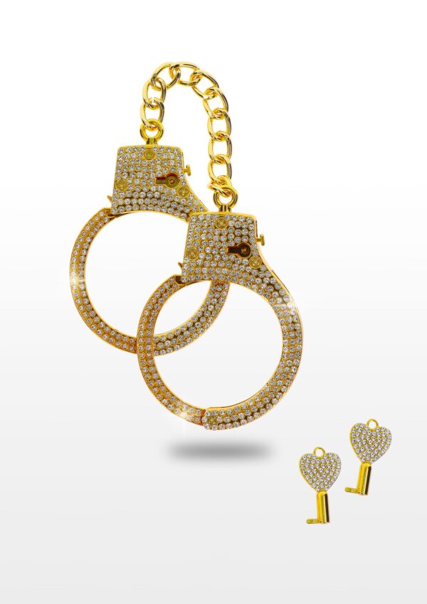 Menottes gold et diamant