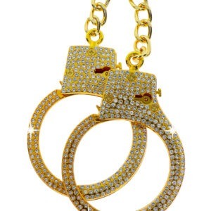 Menottes gold et diamant