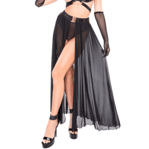 Goddess Skirt Black/Rose Gold
